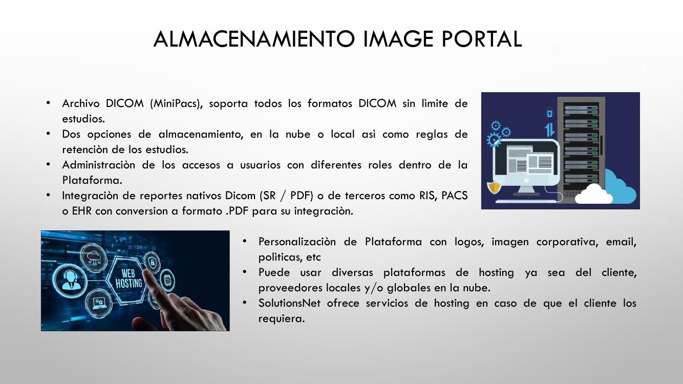 Almacenamiento Image Portal